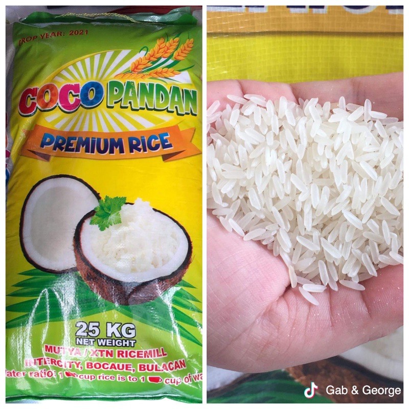 COCO PANDAN PREMIUM RICE 25kg | Shopee Philippines