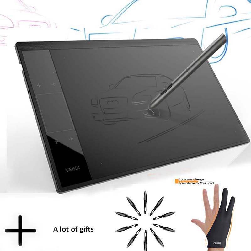 (VEIKK Official store) VEIKK A30 10x6 inche Digital Pen ...