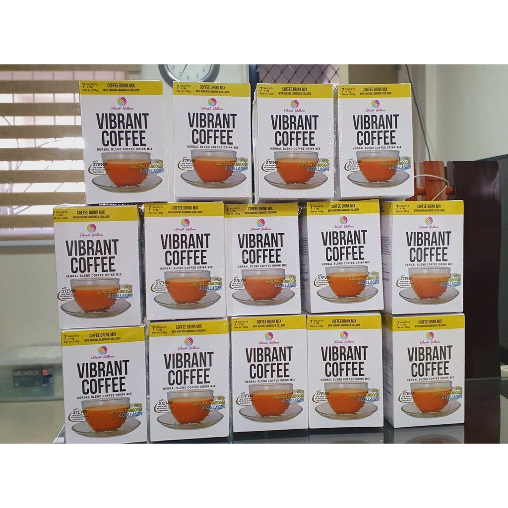 VIBRANT COFFEE HERBAL BLEND (7 SACHETS) Shopee Philippines