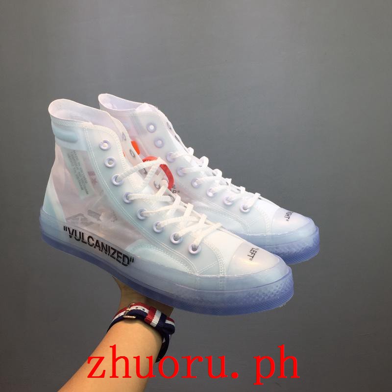 transparent sneakers