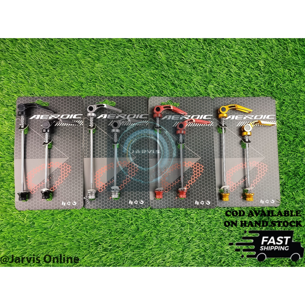 Aeroic Light Weight Hub Quick Release Skewer for Mountain Bike MTB Road