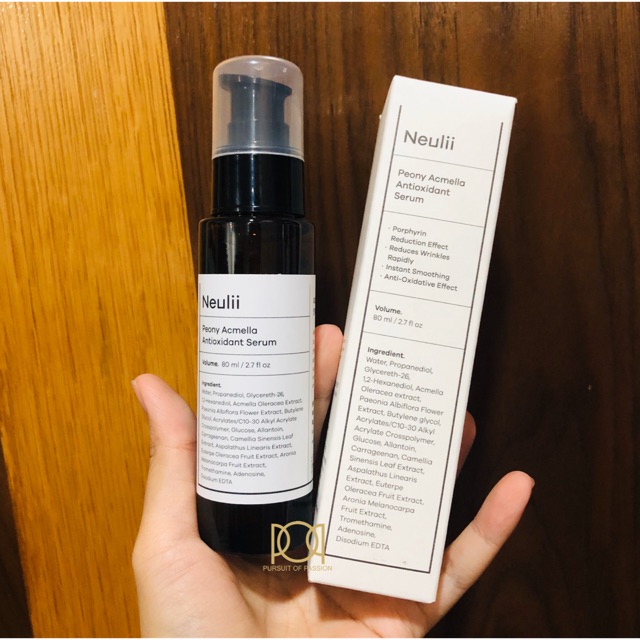 neulii peony acmella antioxidant serum