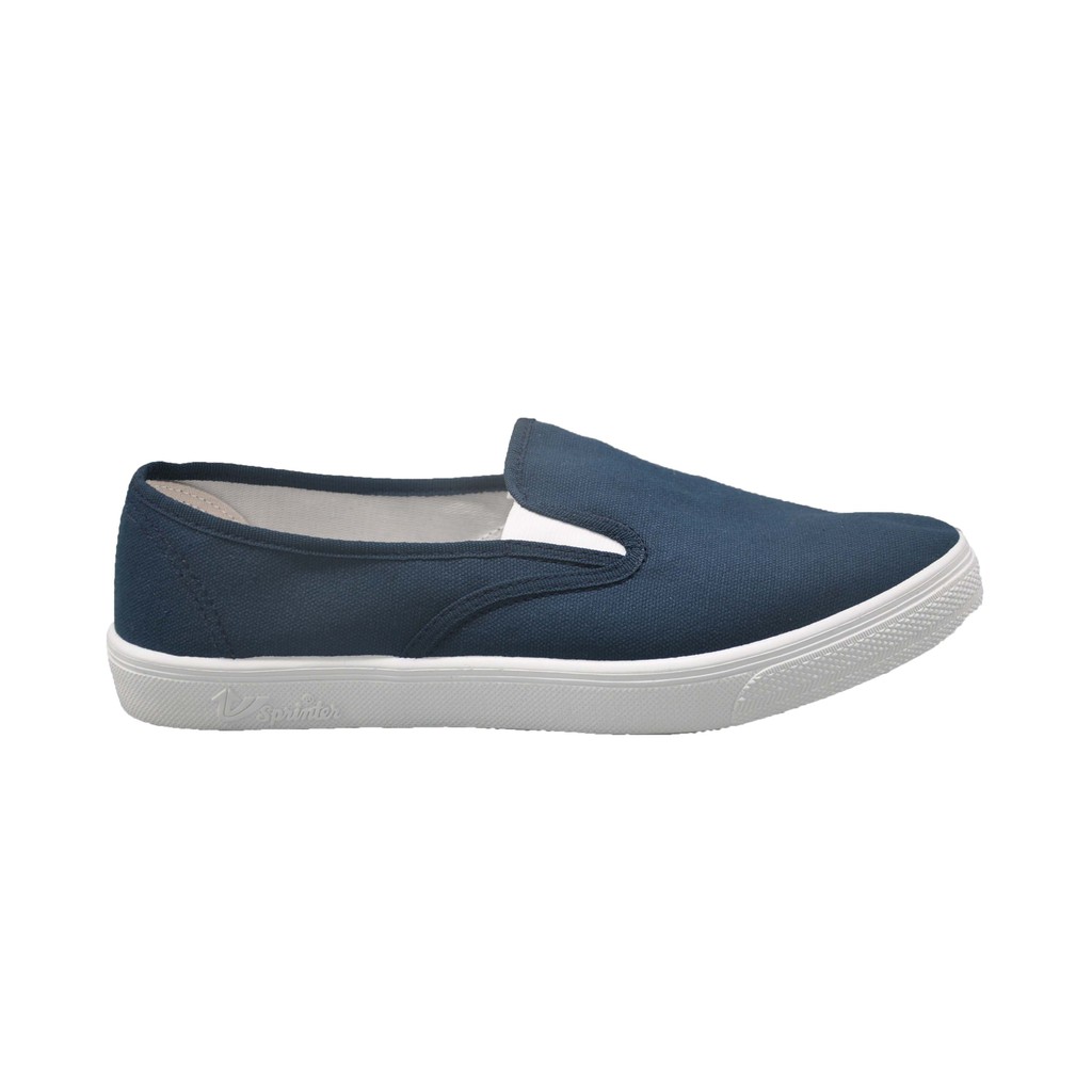 Sprinter Men Navy Blue SlipOn 709 | Shopee Philippines