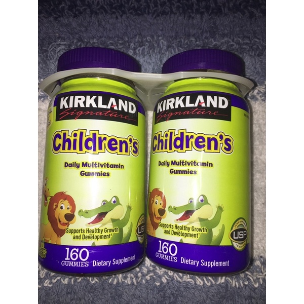 KIRKLAND CHILDREN DAILY MULTIVITAMIN GUMMIES 160 GUMMIES Shopee