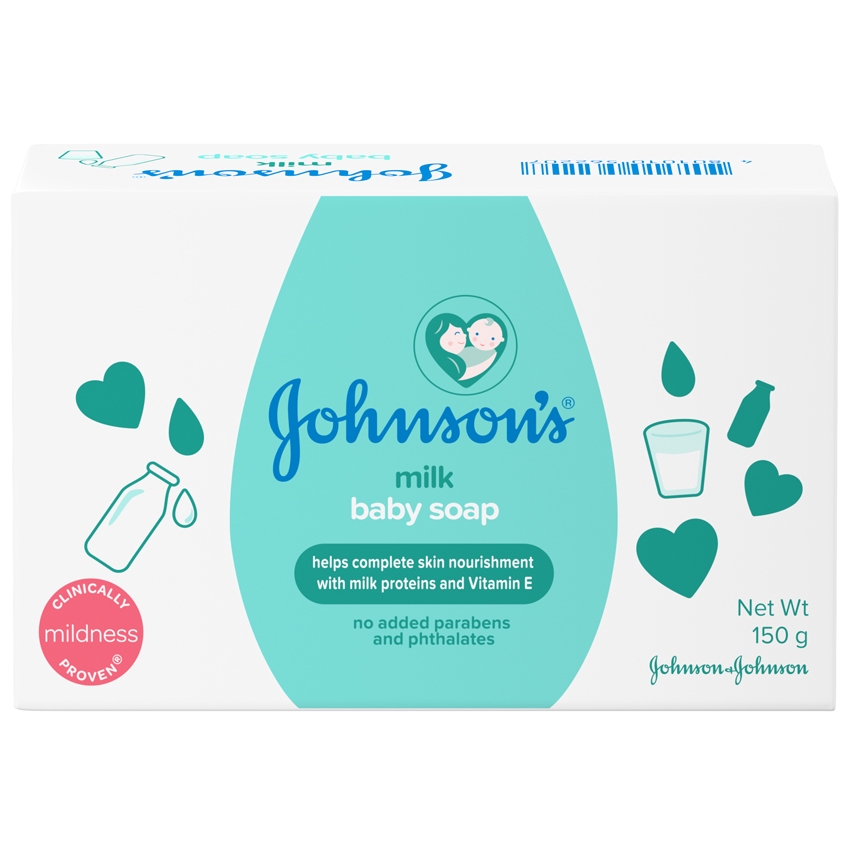 Johnson's Baby Milk Soap 150g Shopee Philippines