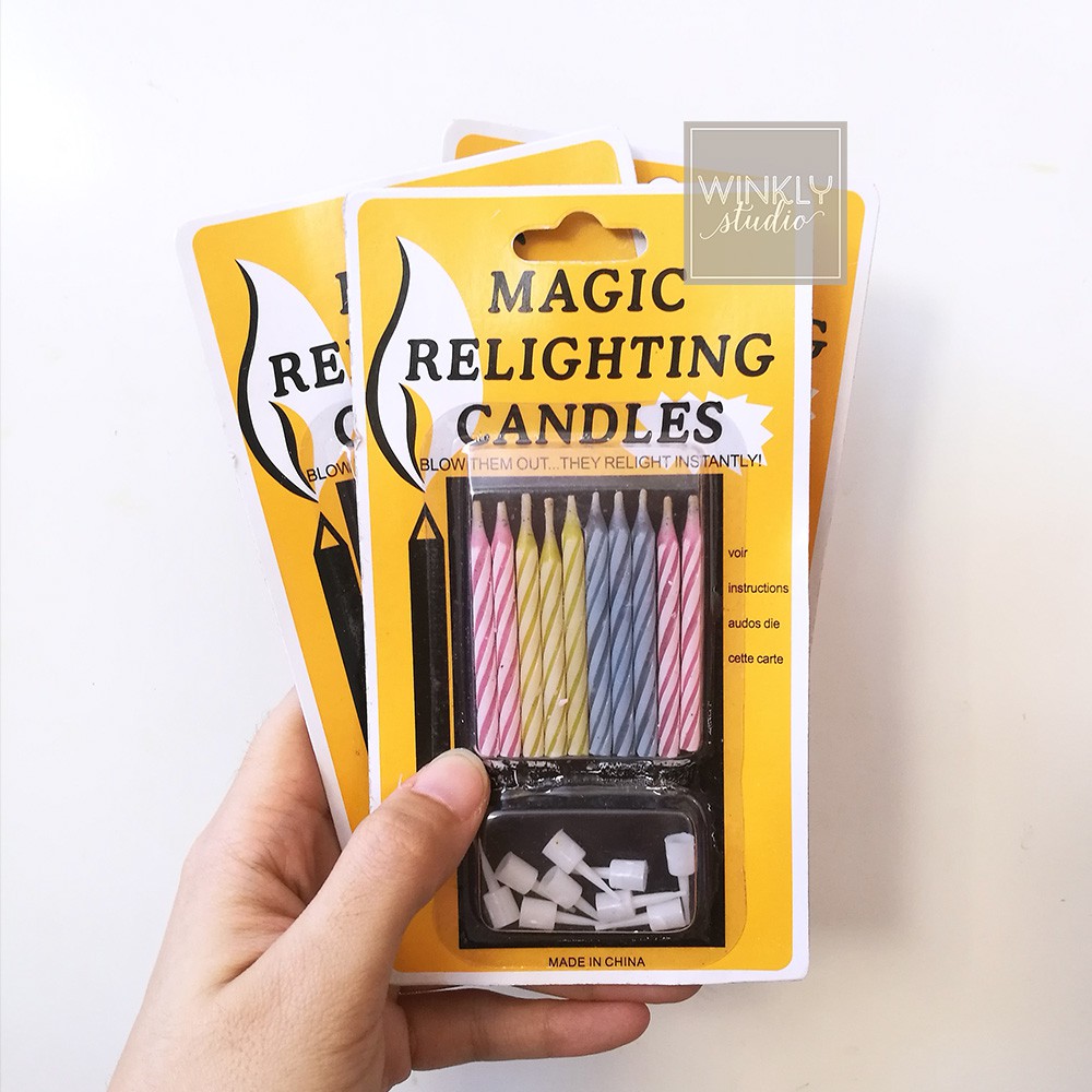 LILIN Magic Candle / Magic Candle / Magic Birthday Candle / Birthday