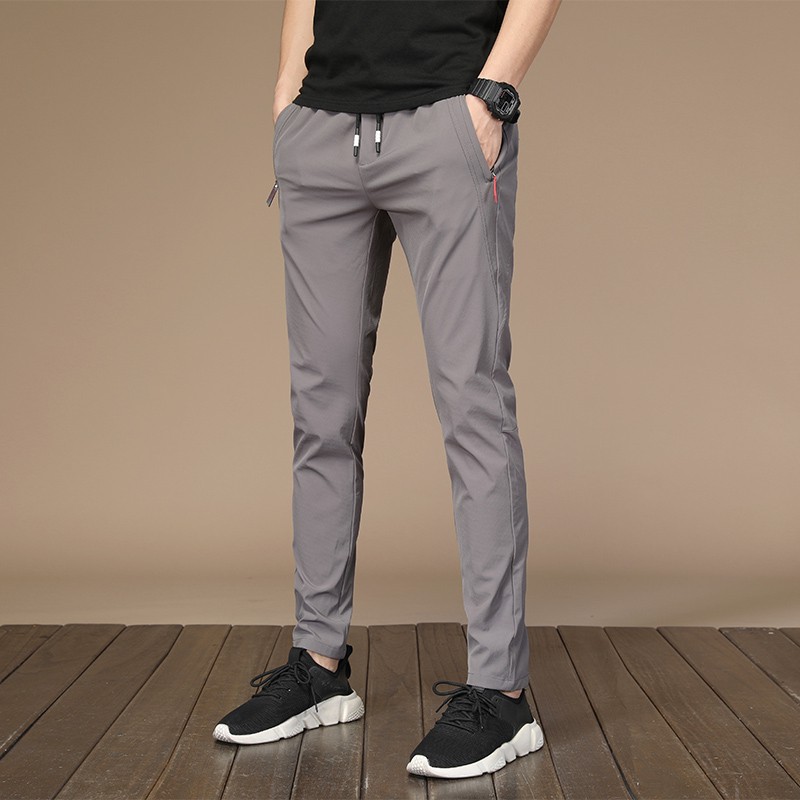 Men's Pants Plain Fashion Trend Korean Style Pants For Men | Shopee ...