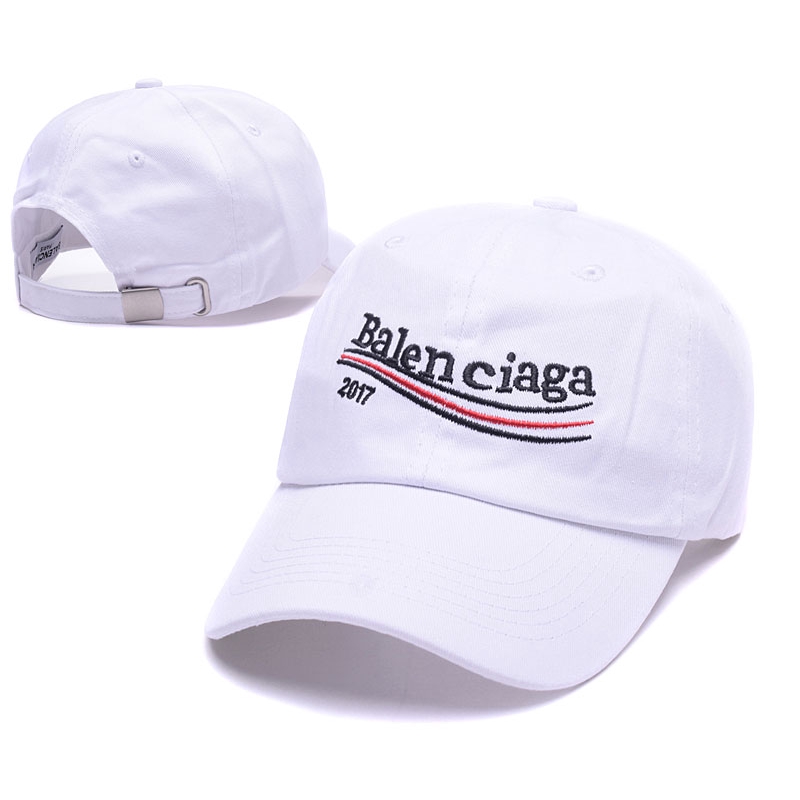 balenciaga white baseball cap