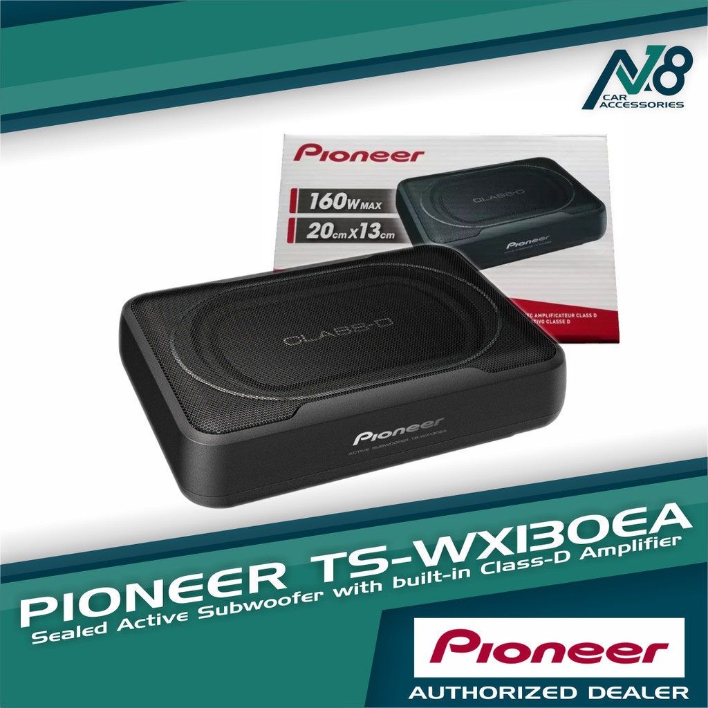 pioneer subwoofer with amplifier