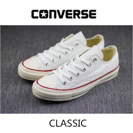 white chuck taylors low