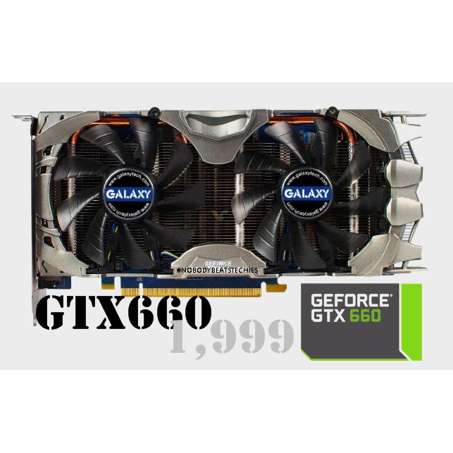 Gtx660 2gb Ddr5 Gaming Video Card 1 999 Shopee Philippines