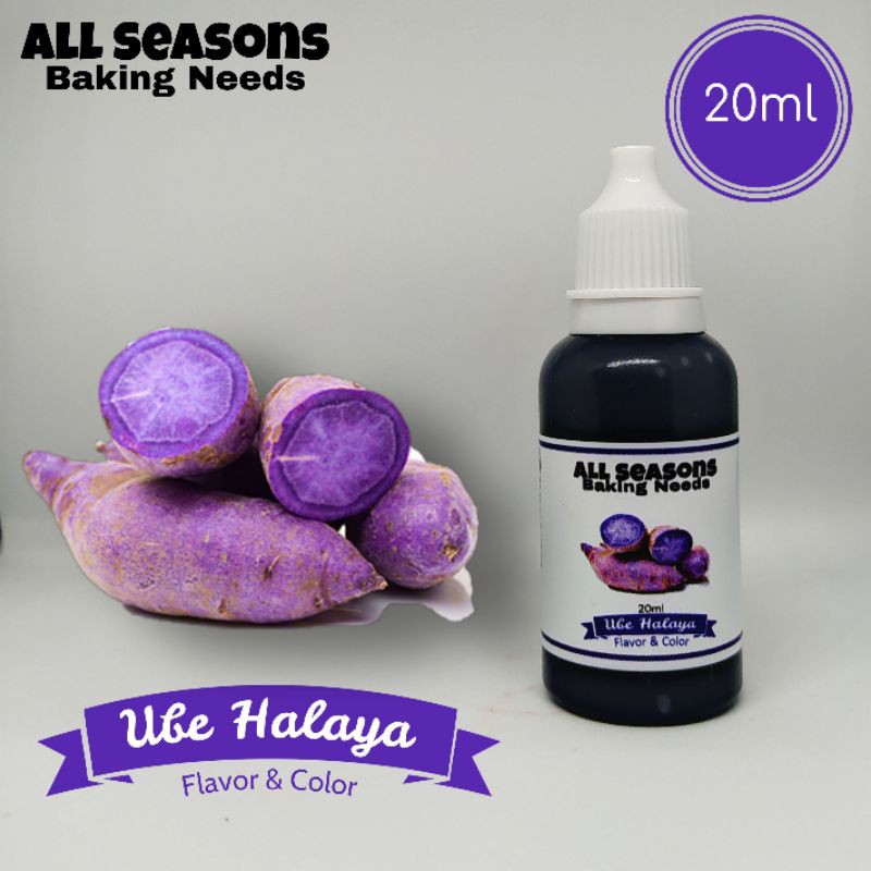 20ml Ube Flavoring & coloring in one for baking and cooking Shopee Philippines