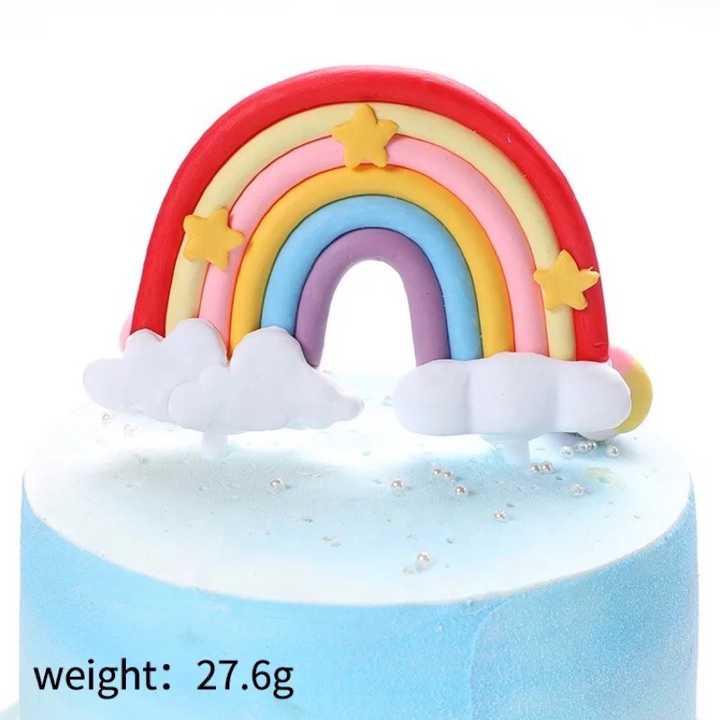 colourful rainbow cake topper Shopee Philippines