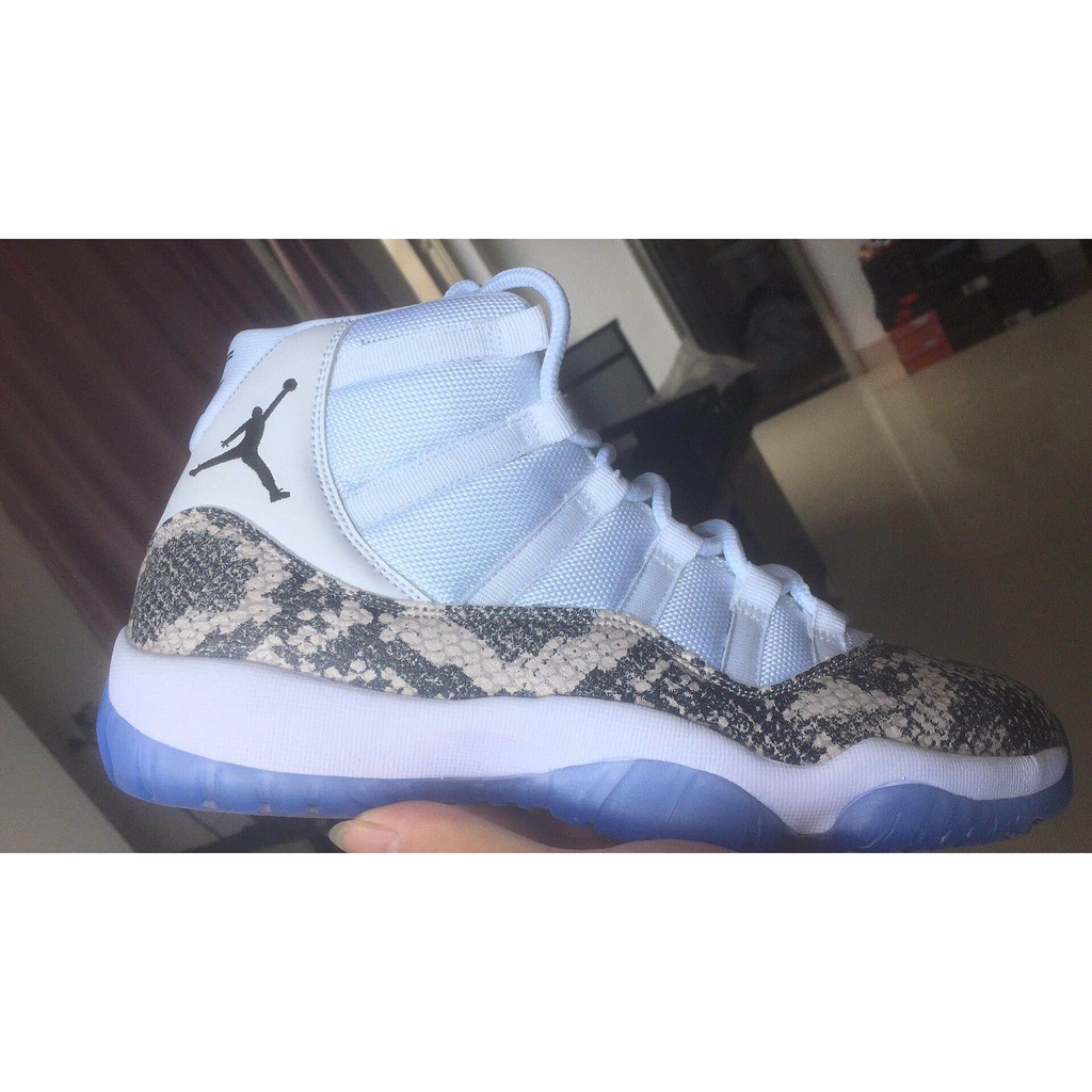 snake skin 11 high top