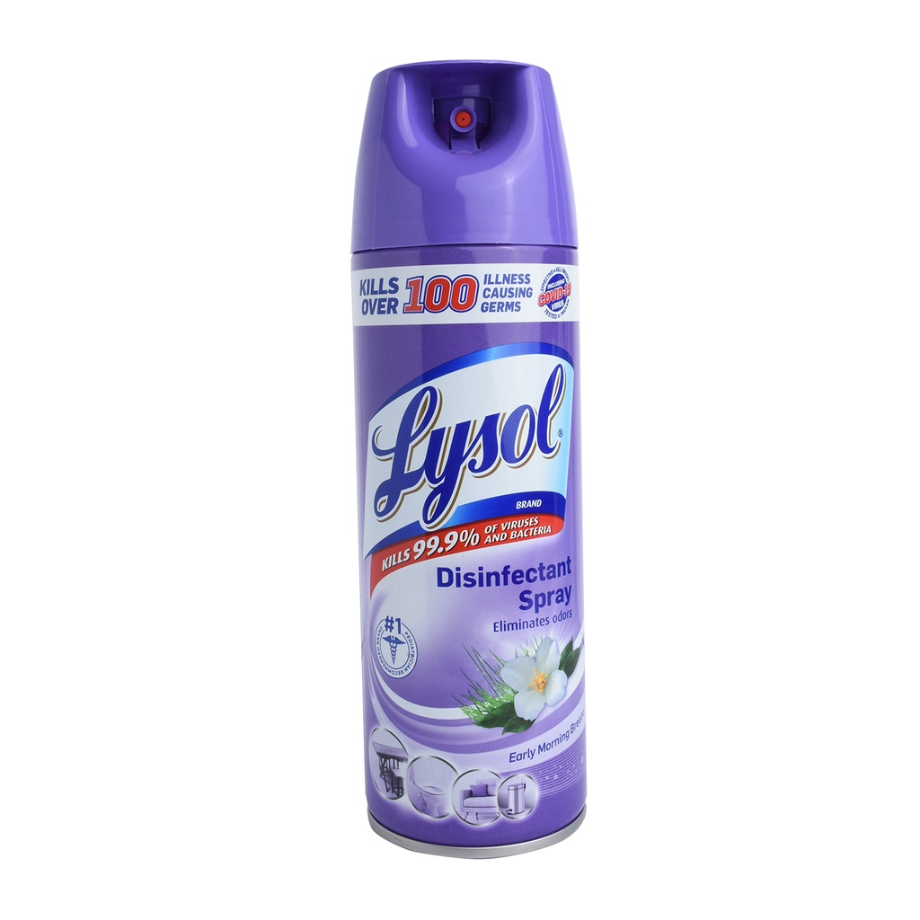 LYSOL Disinfectant Spray Early Morning Breeze 340g | Shopee Philippines