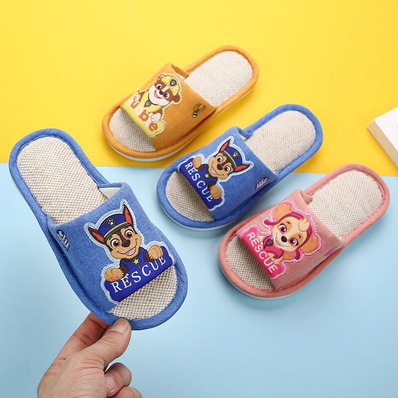 boys paw patrol slippers
