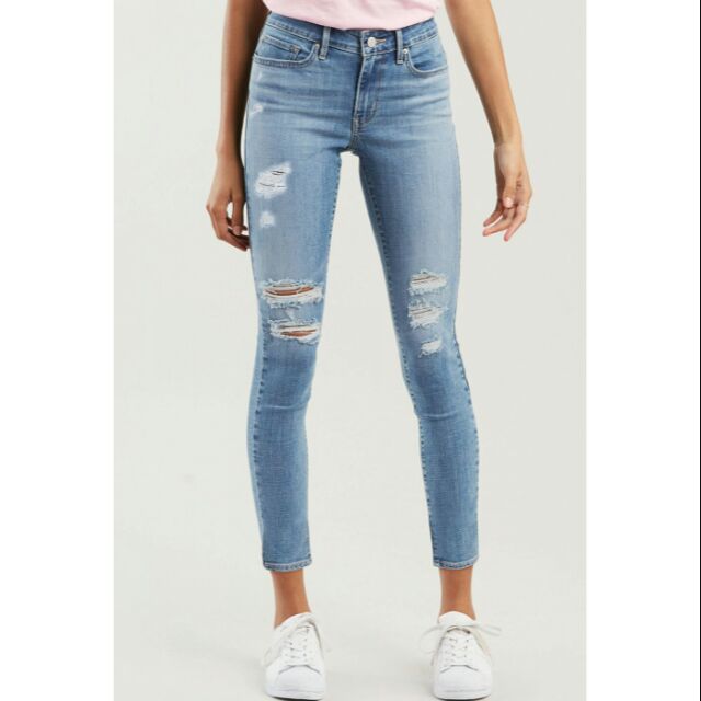 Levi's 711 skinny ankle women's jeans | Shopee Philippines