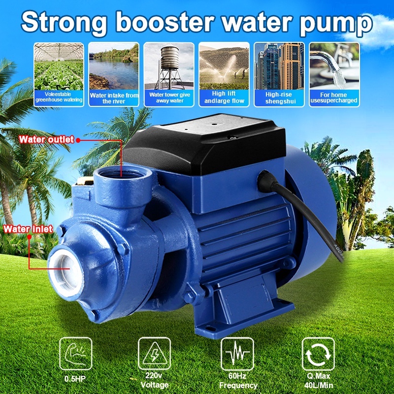 Booster jet pump 0.5 HP 1/2 HP electric water pump booster pump DC pump