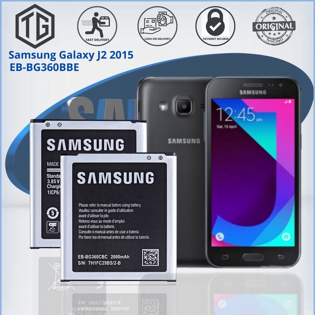 Original Samsung Galaxy J2 15 Sm J0h Sm J0f Model Eb Bg360bbe Battery Oem Shopee Philippines