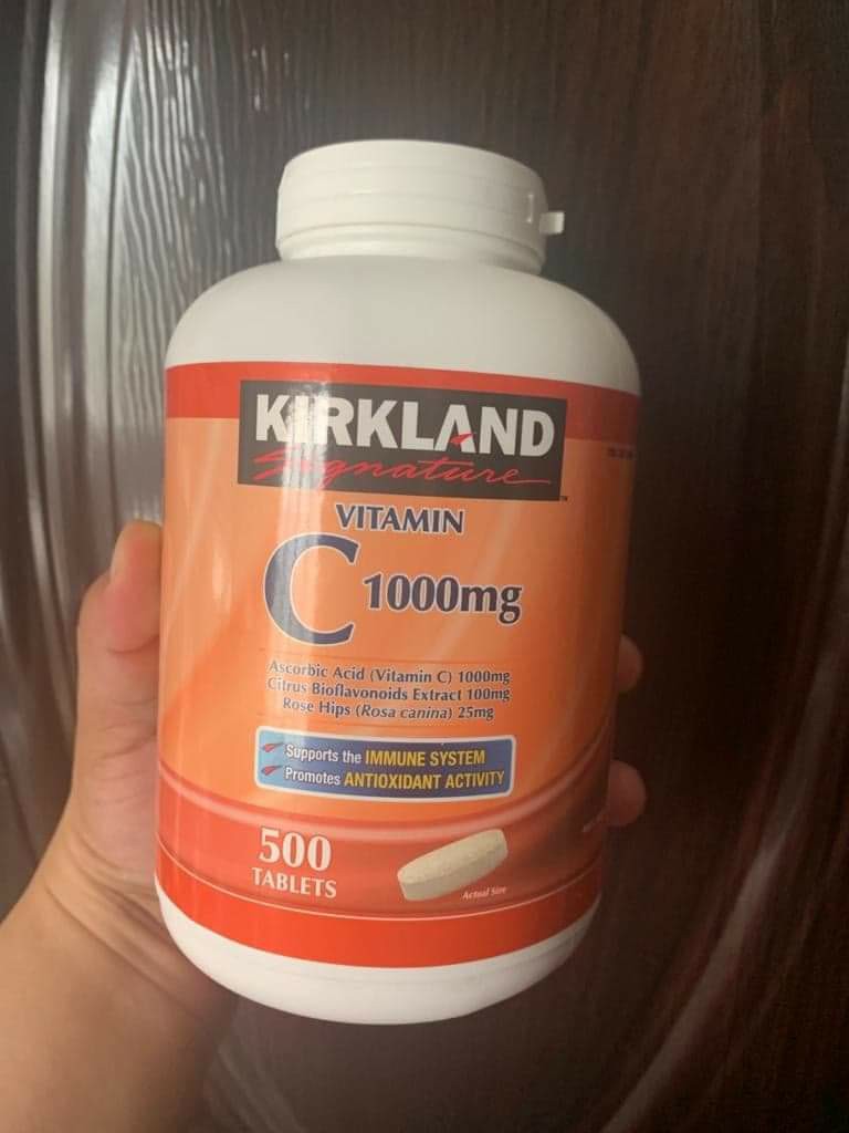 Kirkland Vitamin C 1000 Mg 500 Tablets Imported From Australia Shopee Philippines