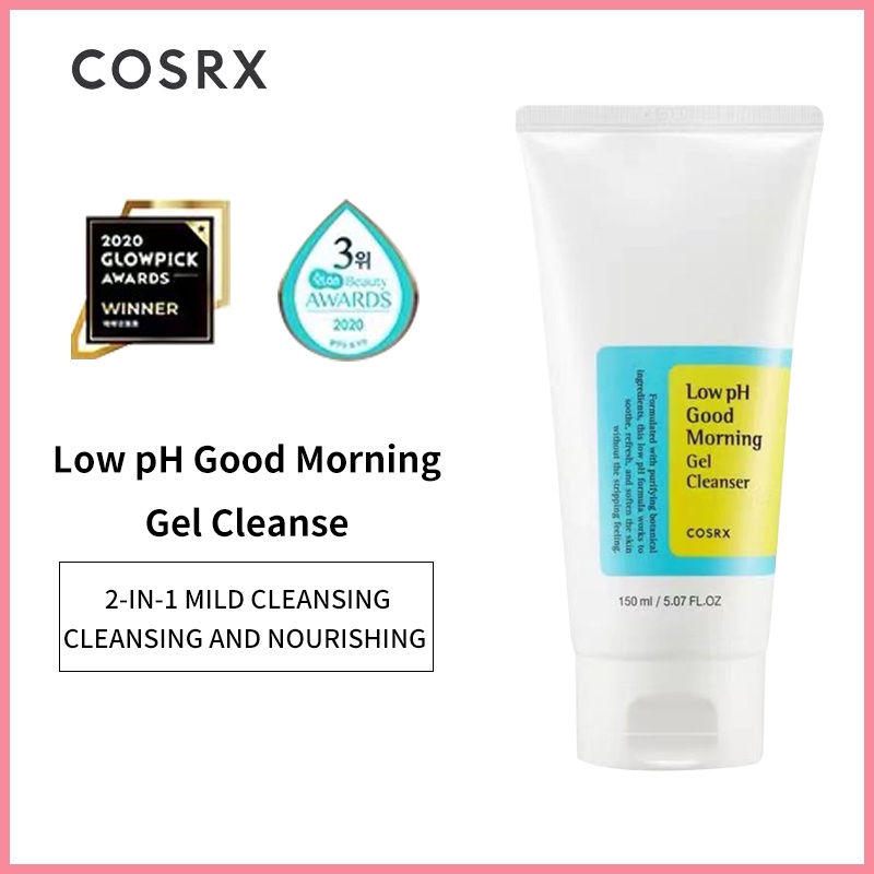 Cosrx Low pH Good Morning Gel Cleanser gentle cleanser face wash clean