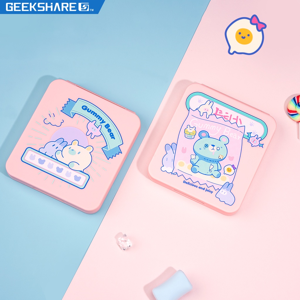 Geekshare Gummy Bear Game Card Storage Case Large Capacity Magnetic Card  Box for Nintendo Switch | Shopee Philippines