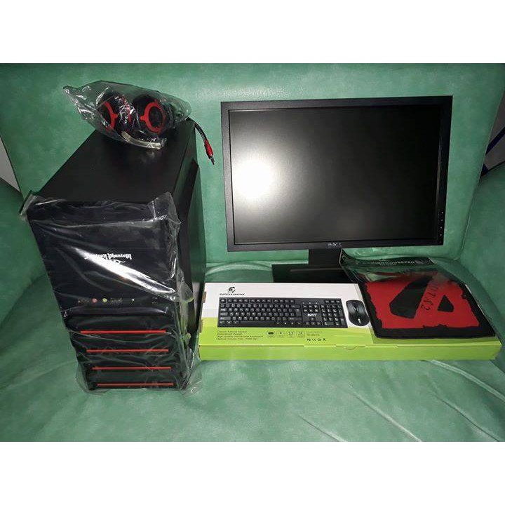 Gaming Computer set Core i3 4gb 250 19wide monitor | Shopee ...