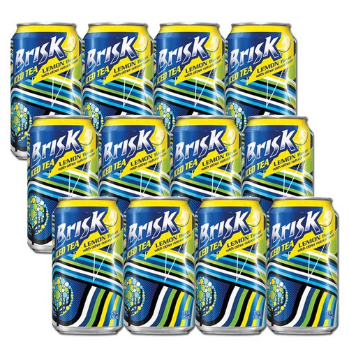 Lipton Brisk Lemon Iced Tea 12 Pack 355ml Per Can Shopee Philippines 3249