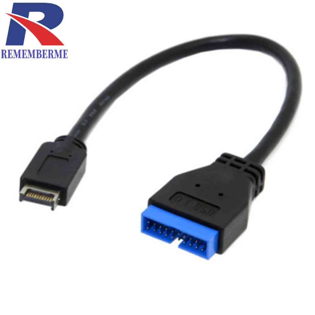 USB 3.1 Front Panel Header to USB 3.0 20Pin Extension Cable for
