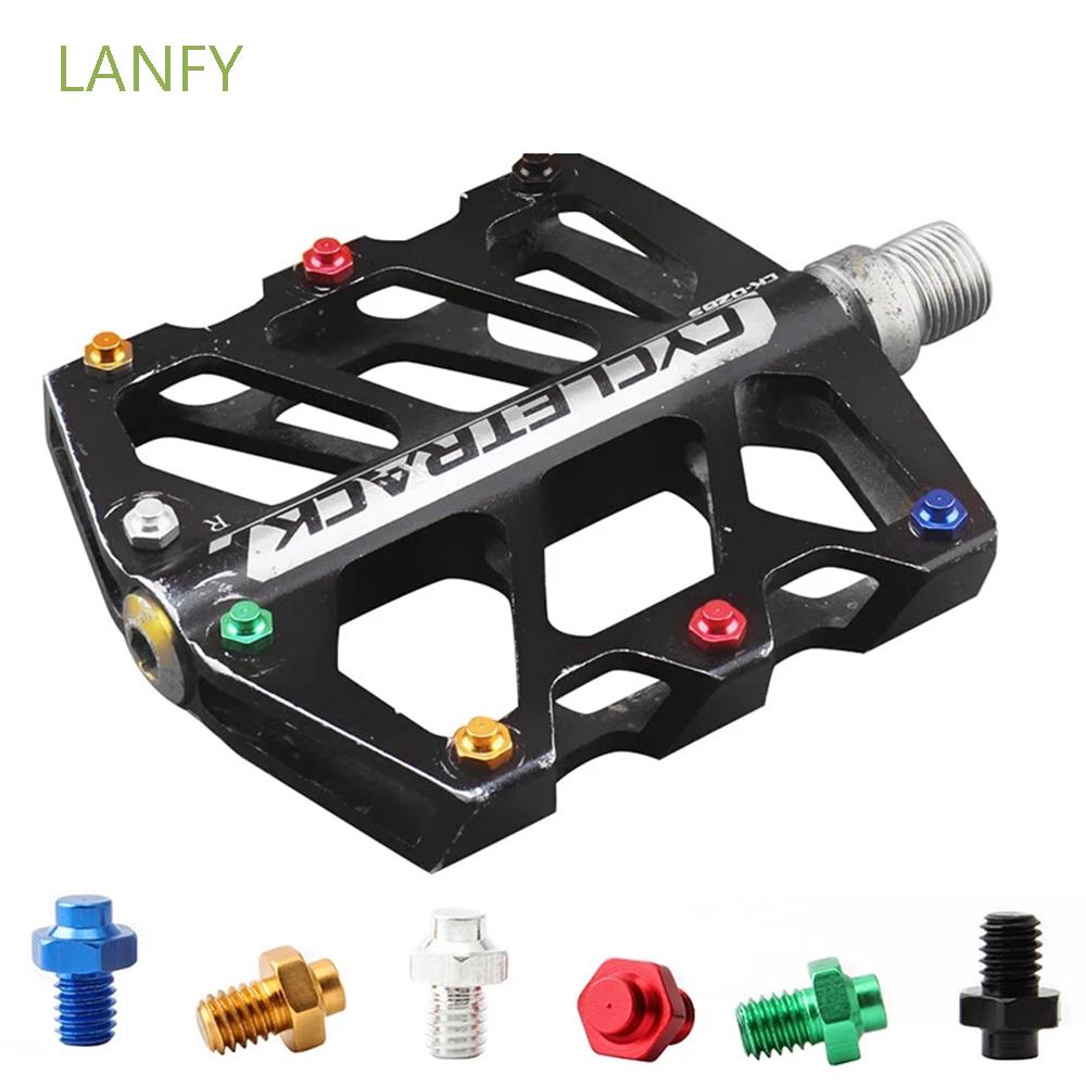 LANFY 10 pcs Pedal Screws Road Bike Fixed Stud Bicycle Pedal Bolts