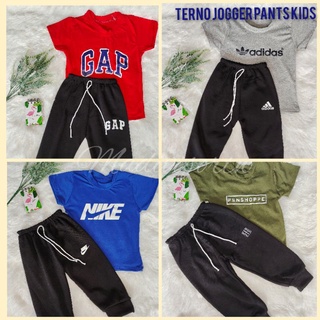 TERNO jogger pants for kids (tshirt&pants) 2-12 yrs old