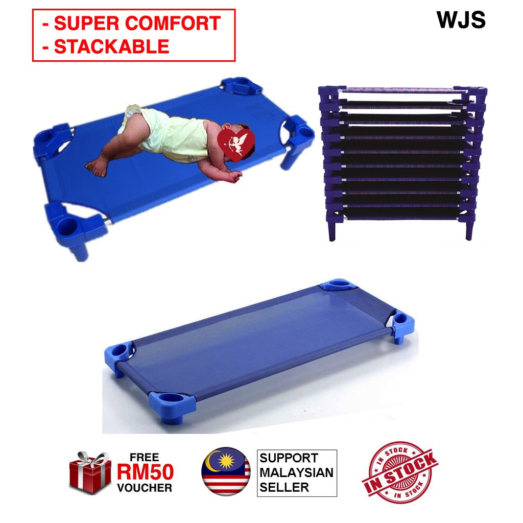 FREE RM50 VOUCHER MLQ XL Safety First Portable Kids Bed Canvas Bed