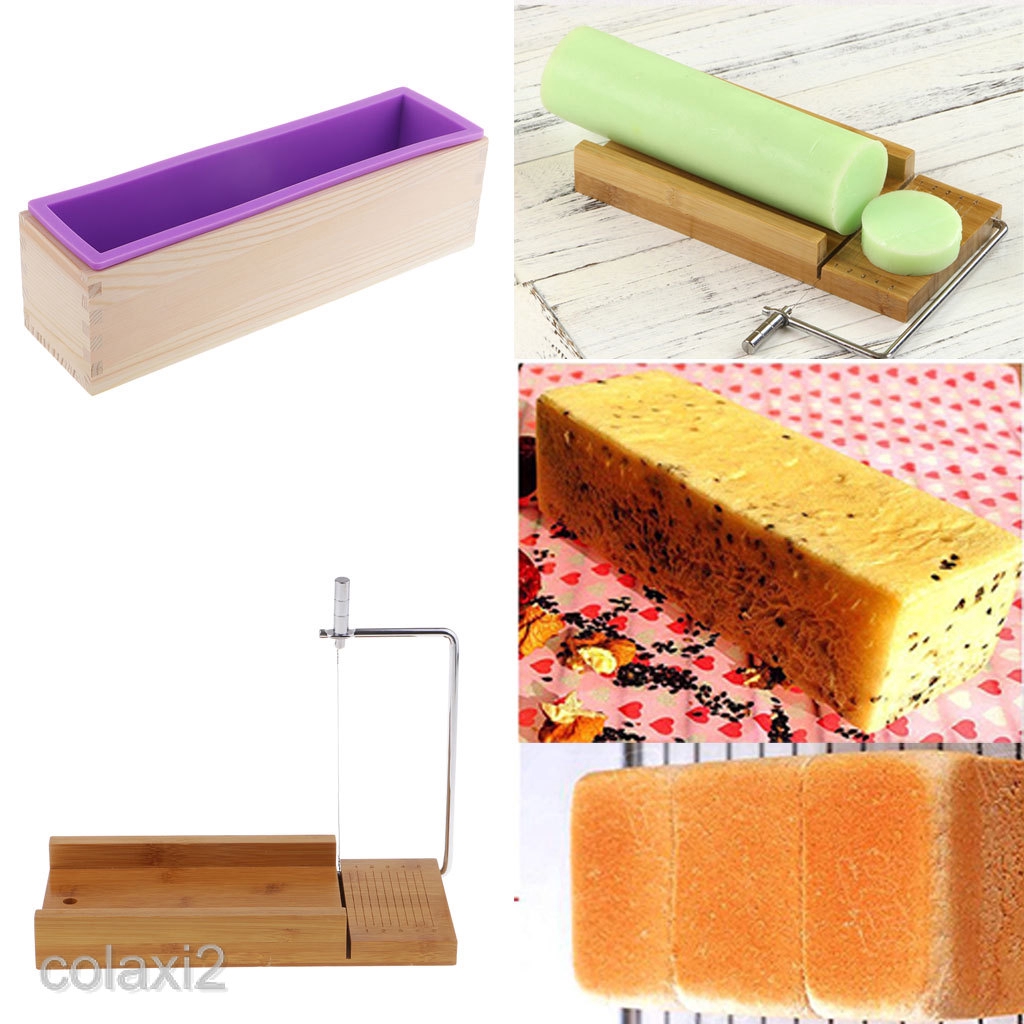 Bamboo Loaf Soap Cutter Mold, Soap Beveler Planer, Stainless Steel Wire