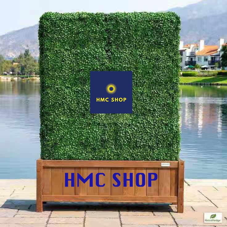HMC 40 x 60 cm Grass Mat Artificial Fake Lawn Milan Grass Wall Decor