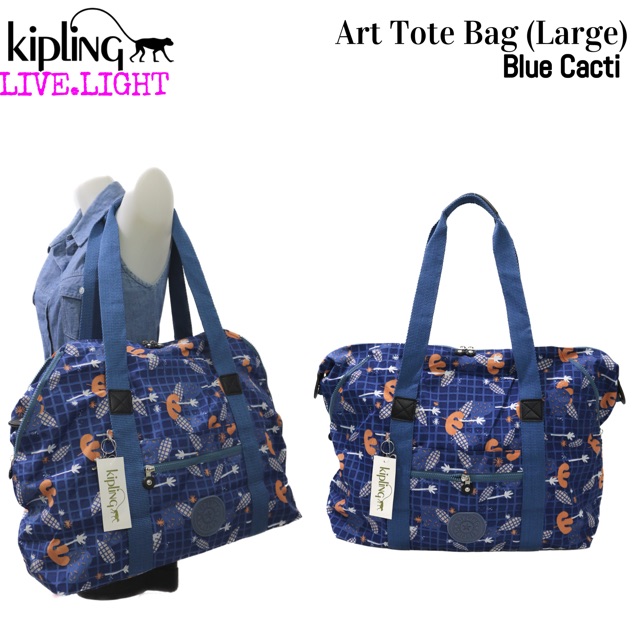 kipling art tote bag