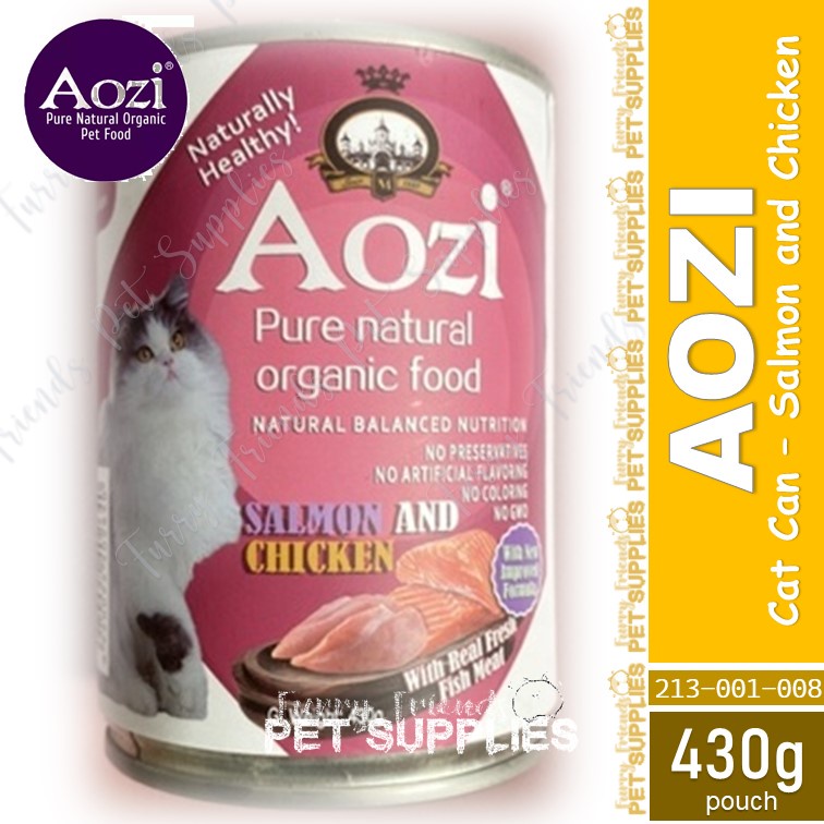 AOZI CAN CAT (Pure Natural Organic Wet Food) 430g