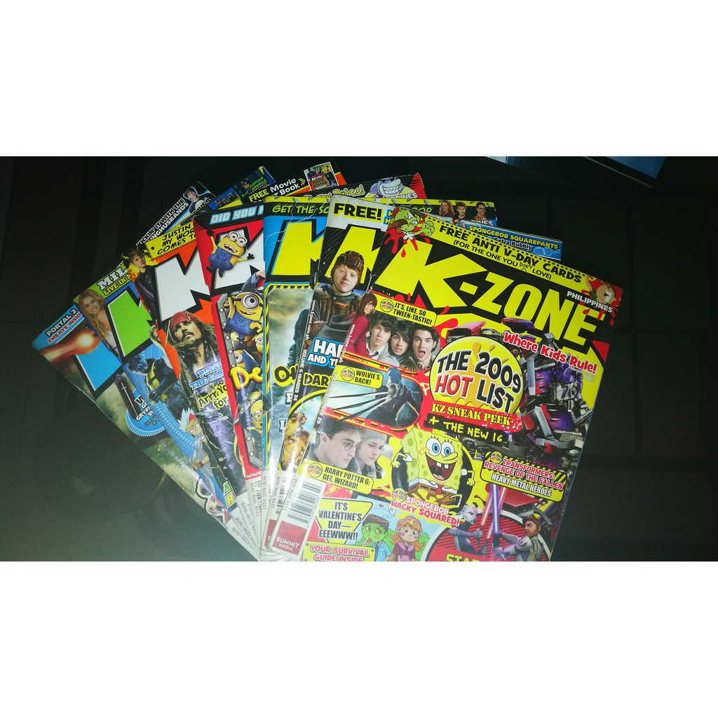 K Zone Back Issues Shopee Philippines