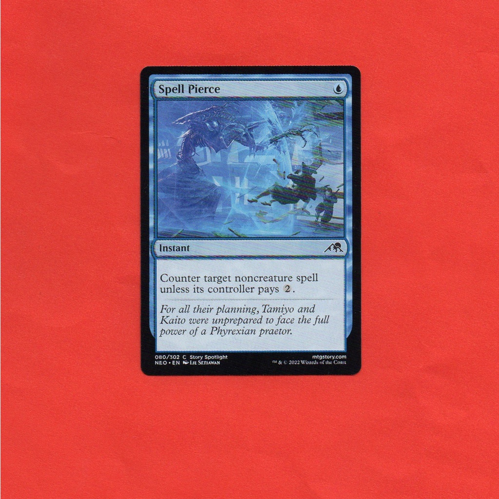 SPELL PIERCE Kamigawa Neon Dynasty (C) Magic the Gathering Singles