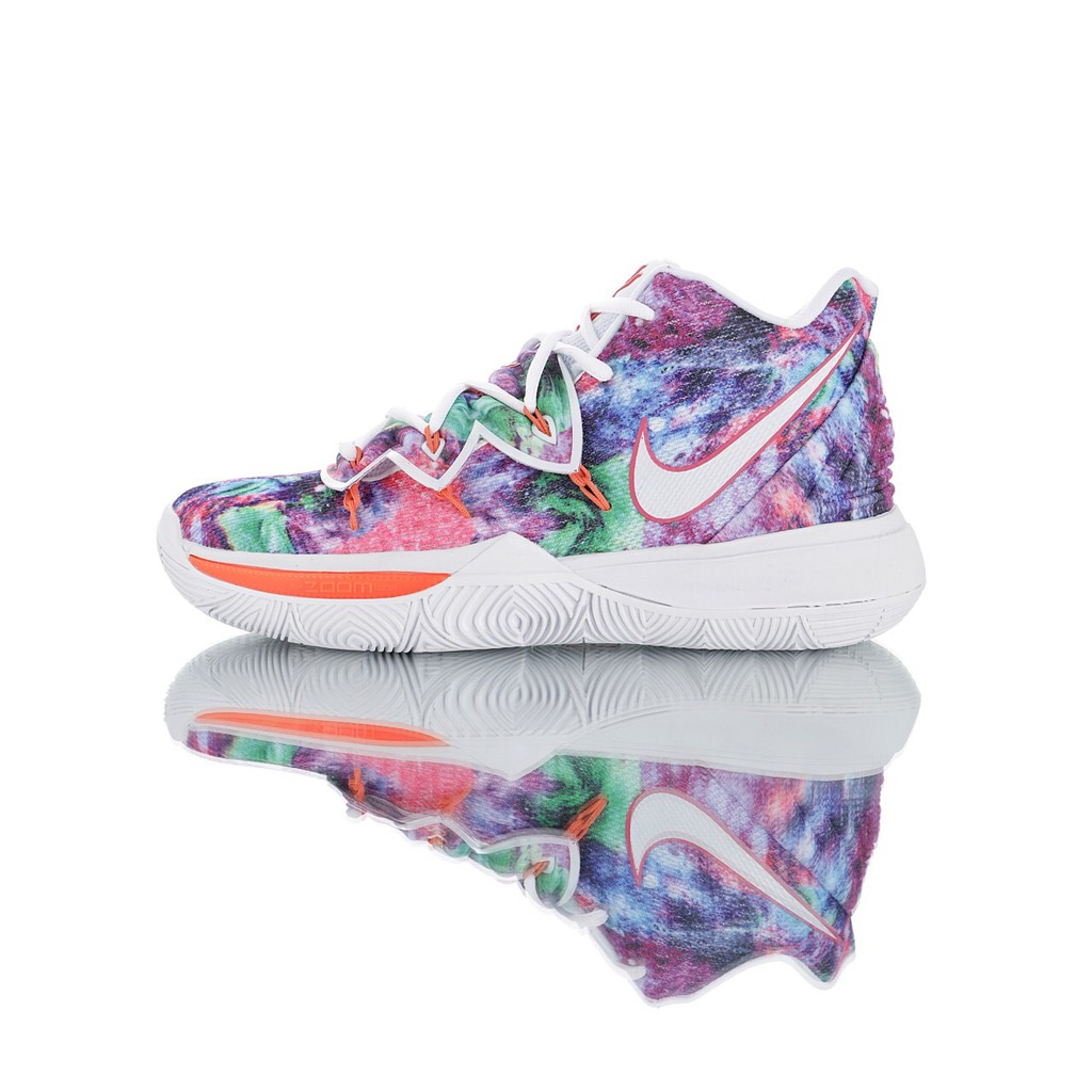 tie dye basketball shoes