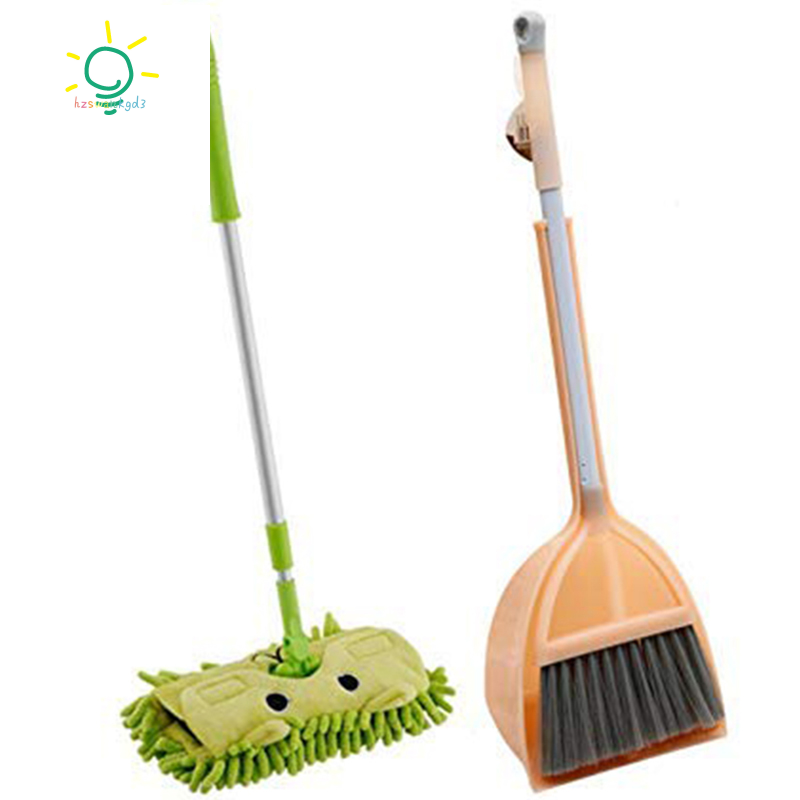 children's brush and mop set