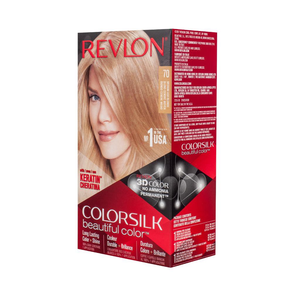 Revlon Colorsilk Hair Color Medium Ash Blonde Shopee Philippines