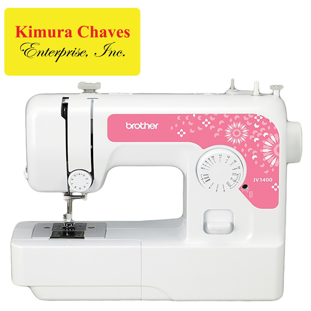 Brother Portable JV1400 Sewing Machine (Pink) Shopee Philippines