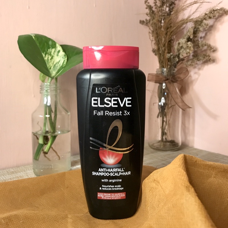 L'oreal Paris Fall Resist 3x Hair Care Shampoo (Treat Loss) Shopee