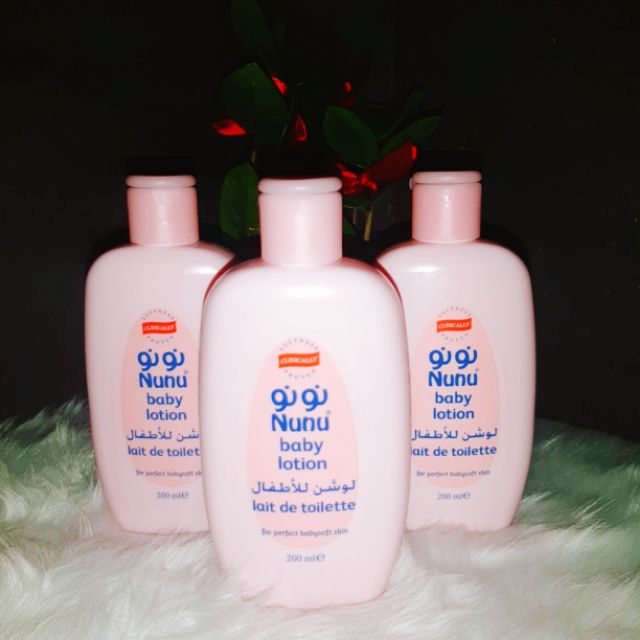 nunu baby lotion