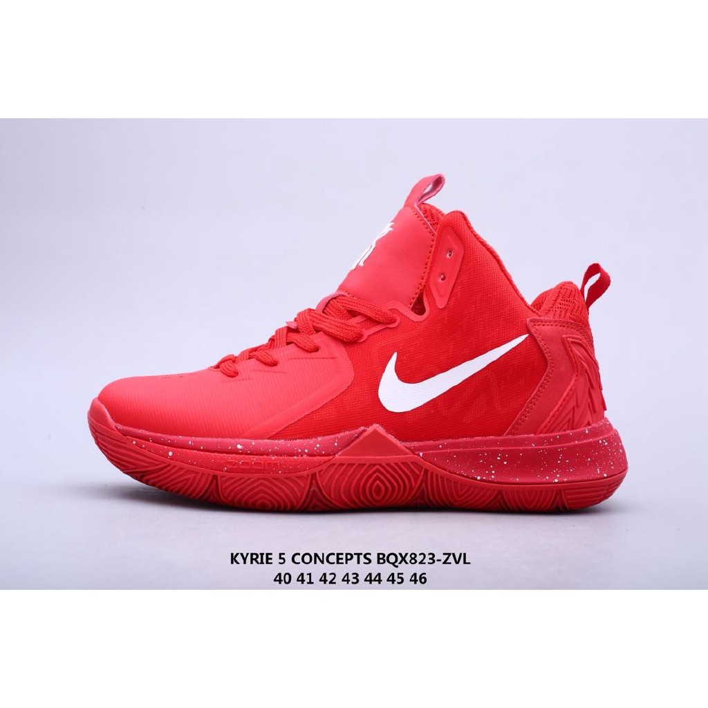 kyrie 5 all red