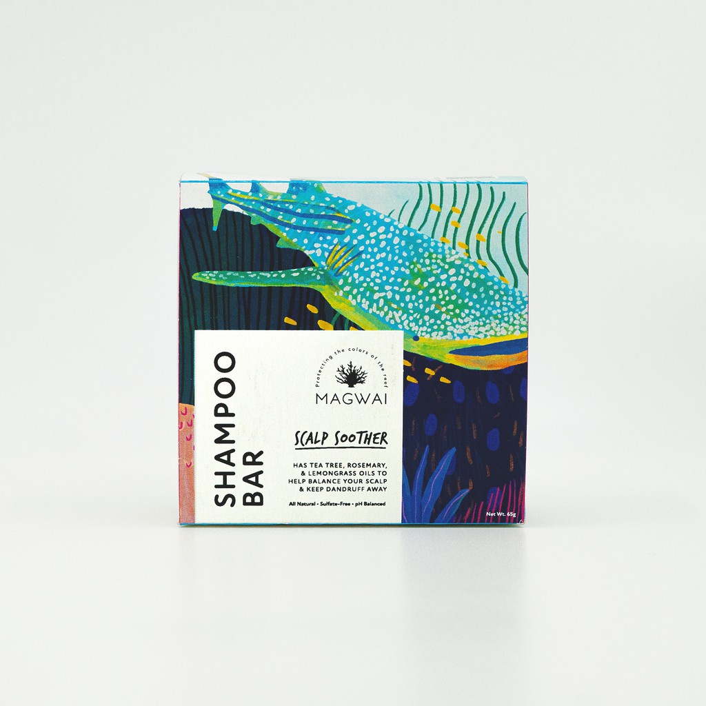 【Philippine cod】 MAGWAI Shampoo Bar - Scalp Soother (65g)