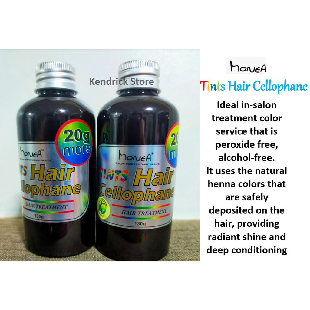 Monea Tints Hair Cellophane hair treatment 130g with extra moist and