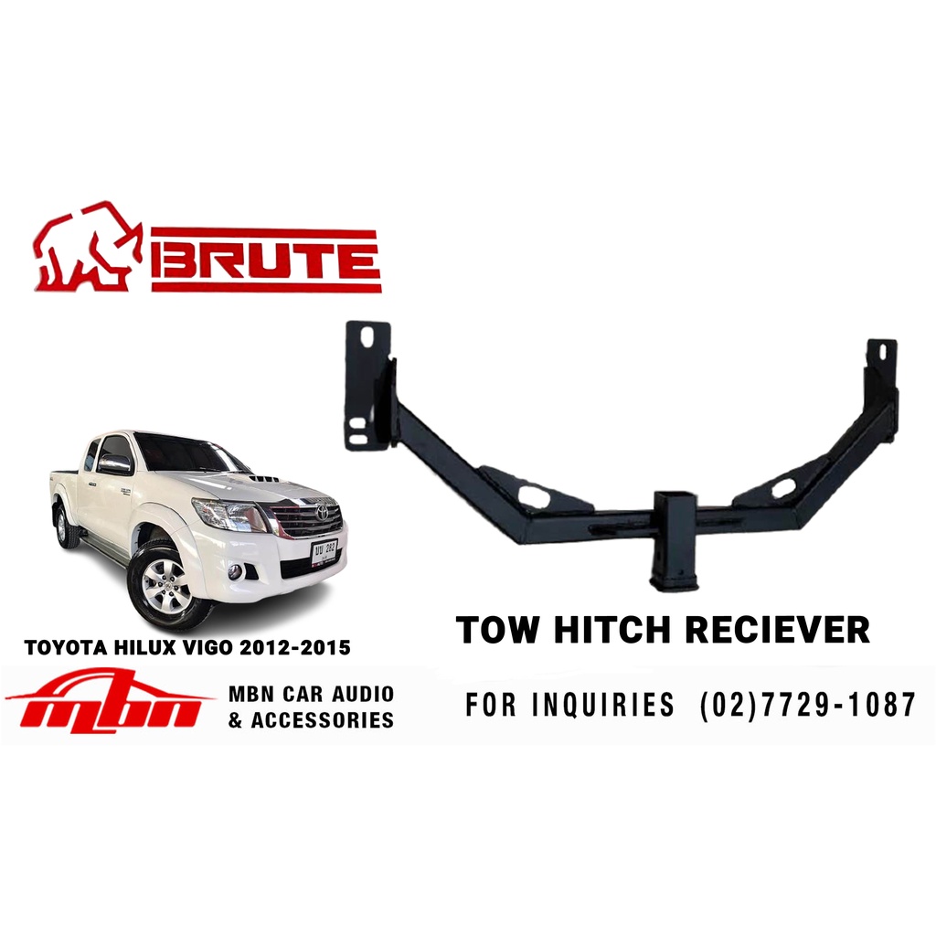 Toyota Hilux Revo 20162021 Brute Tow Hitch Receiver Up to 3tons pulling capacity Shopee