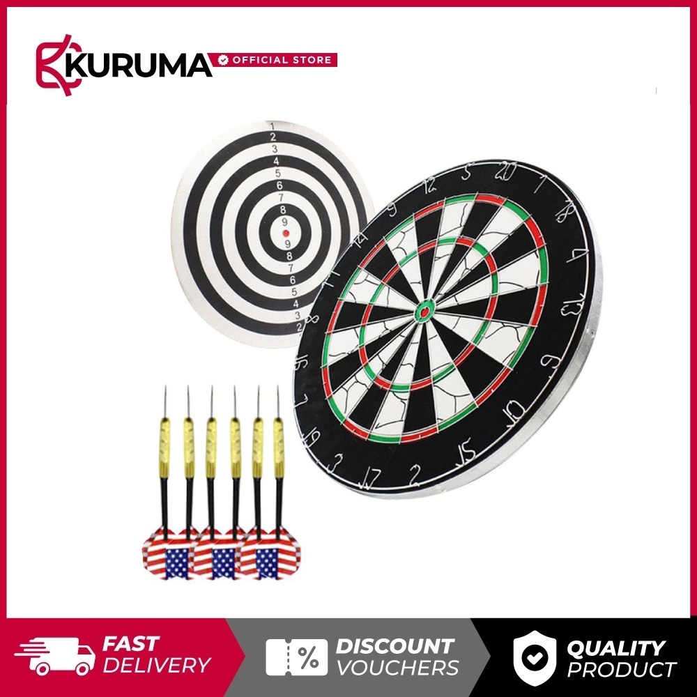 18 Inch Professional Dart Board Dart Board with 6pcs. Dart Board Pins