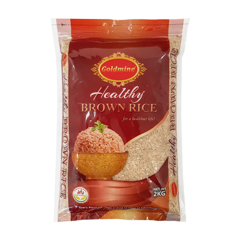 Goldmine Healthy Brown Rice 2KG Shopee Philippines